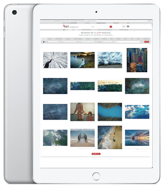 ipad-Bildershop